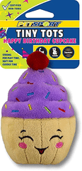 PETSPORT Tiny Tots Happy Birthday Cupcake 4.5"