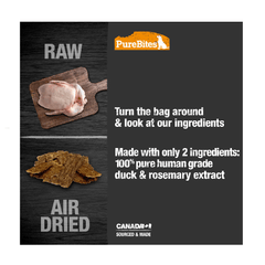 PURE BITES Air Dried Duck 5.5oz