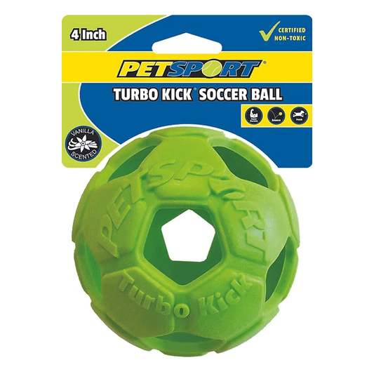 كرة قدم PETSPORT Turbo Kick مقاس 4 بوصات