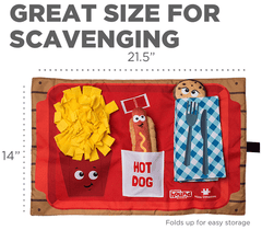OUTWARD HOUND Activity Matz Fast Food Fun Dog Puzzle Mat