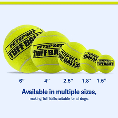 PETSPORT Tuff Balls Mini 1.5" 2pk