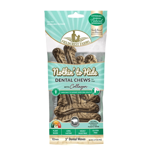 لا شيء نخفيه، أسنان مموجة 3 بوصة، عبوة من 12 قطعة