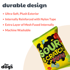 HUXLEY & KENT Dog Power Plush Sour Scratch L