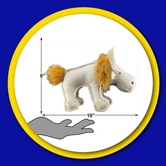 PETSPORT Hemp Moose 10"
