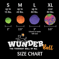 *WUNDER BALL Large (Hanger Tag) 6pk