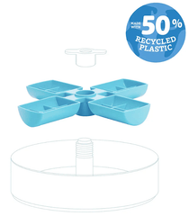 *PetDreamHouse SPIN Slow Feeder Insert Windmill Blue