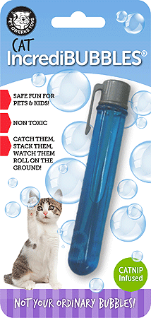 PET QWERKS Cat Incredibubbles Catnip