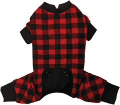 *FASHION PET Buffalo Plaid PJ's XL