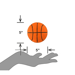 PETSPORT NaturFlex Basketball 5"