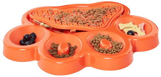 *PetDreamHouse PAW 2-in-1 Lick Pad w/Slow Feeder Green