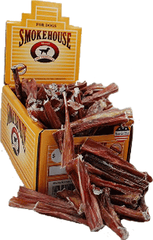 SMOKEHOUSE Steer Pizzles Bulk 4" 70ct Display