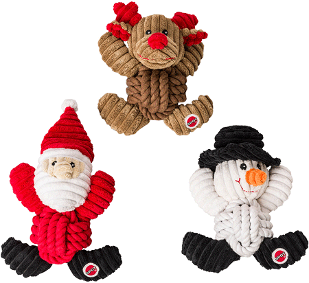 لعبة كلاب ETHICAL/SPOT Holiday Knot-For-Nothing مقاس 6.5 بوصة