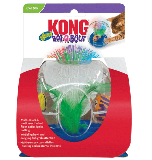حوض أسماك KONG Bat-A-Bout Glow