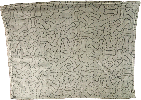 بطانية سنغلر من إيثيكال/سبوت، لون رمادي، 30×40