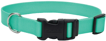 طوق كلب COASTAL Tuff قابل للتعديل 5/8 × 10-14 أزرق مخضر