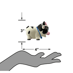 PETSPORT NaturFlex Cow Tiny Tots 3.5"
