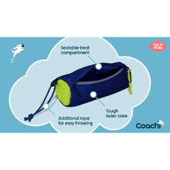COACHI Fetch &amp; Reward Navy/Lime
