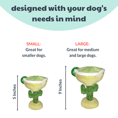 HUXLEY & KENT Dog Power Plush Margarita Loco S