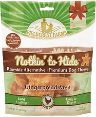 NOTHIN' TO HIDE Holiday Gingerbread Men 4pk Chicken