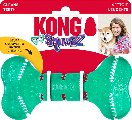 عظمة الأسنان KONG Squeezz M