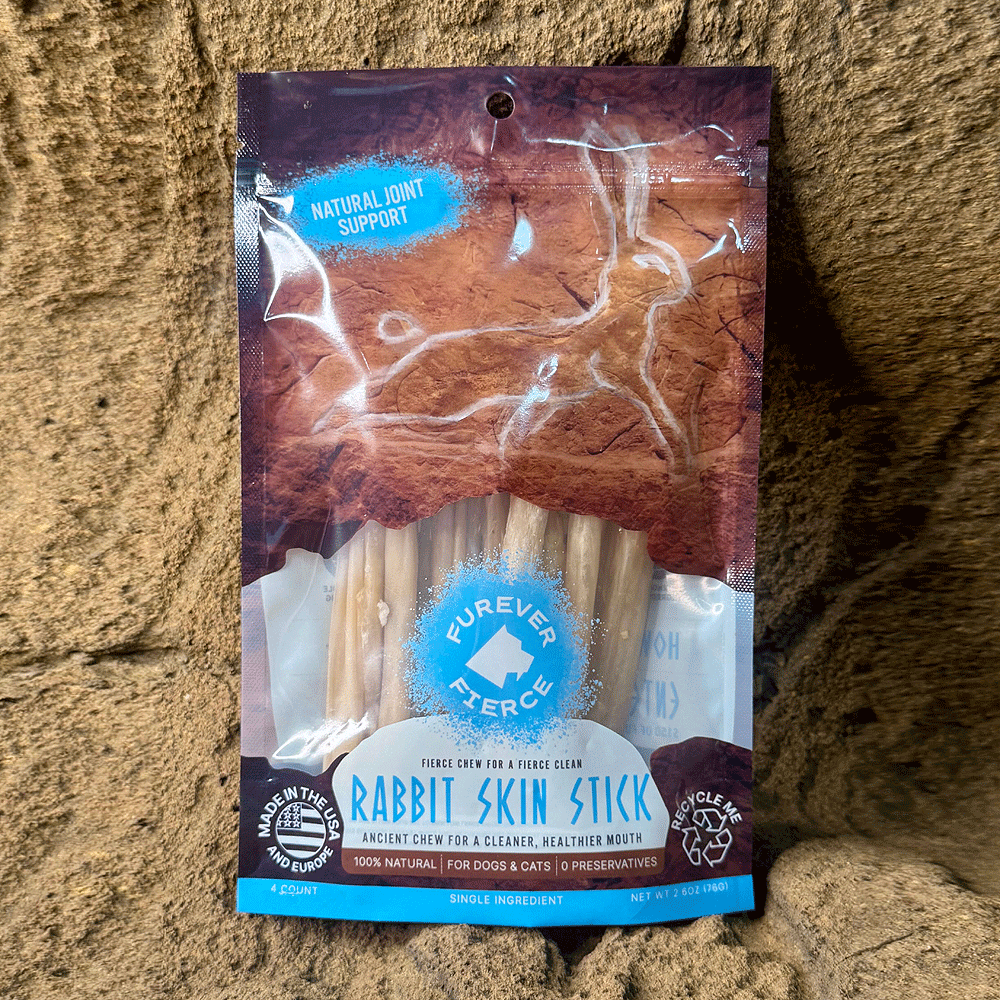 FUREVER FIERCE Rabbit Skin Stick 4ct Bag