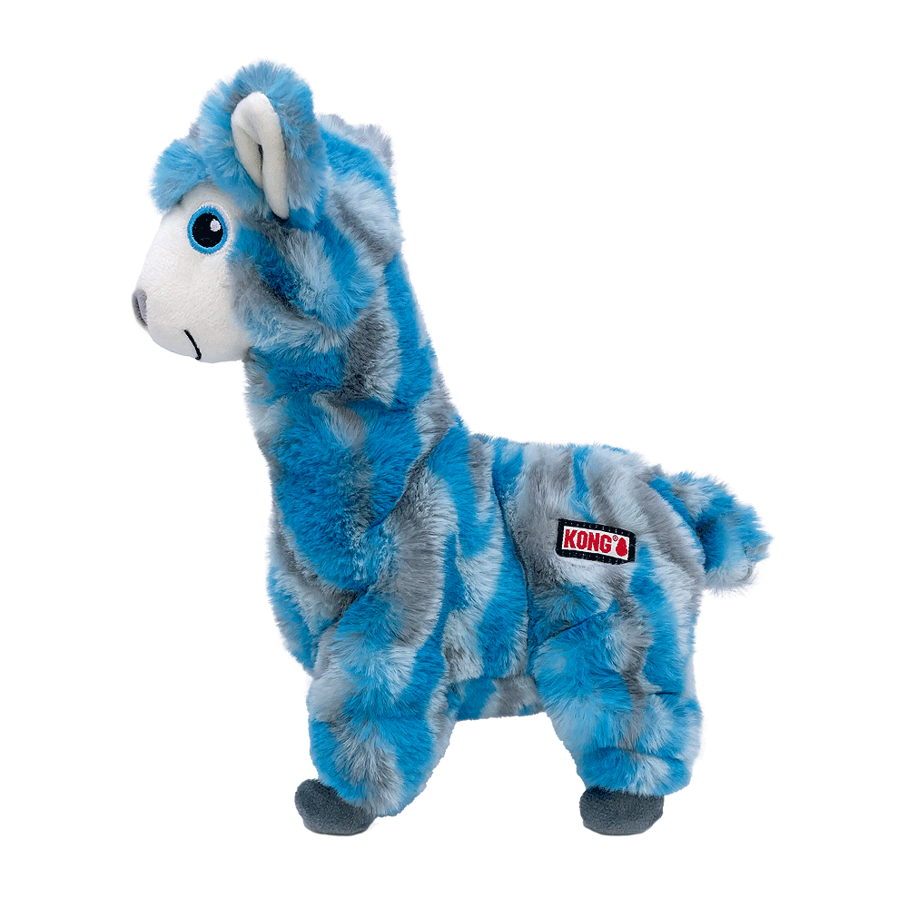 KONG Low Stuff Stripes Llama M