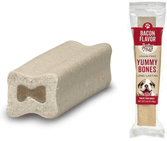 LOVING PETS Yummy Bones Bacon Display 15pc
