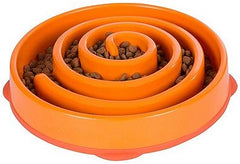 OUTWARD HOUND Slow/Fun Feeder Orange M