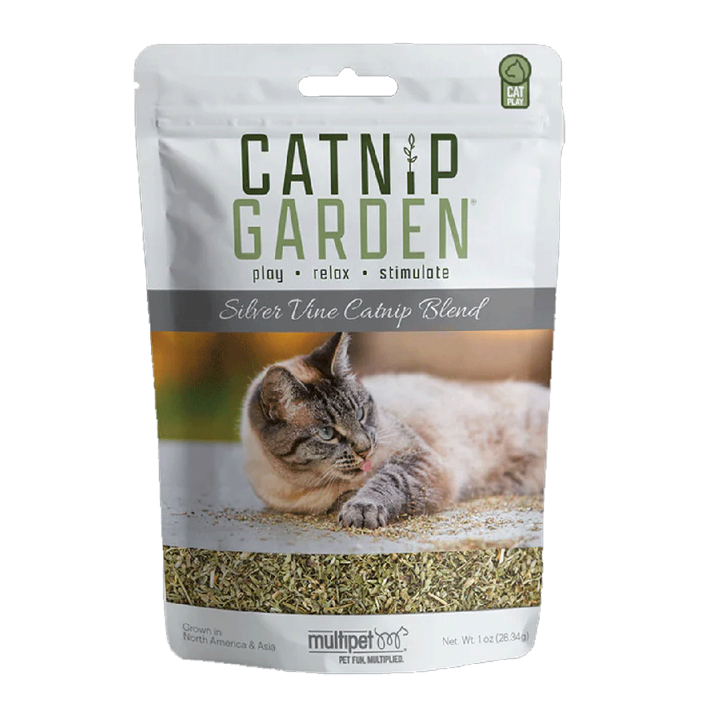 حقيبة سيلفرفين من MULTIPET Catnip Garden 1 أونصة