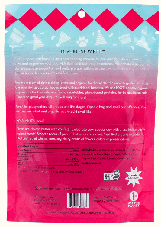 *LORD JAMESON Confetti Cake 3oz