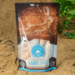 *FUREVER FIERCE Rabbit Feet 6ct Bag