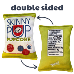 HUXLEY & KENT Dog Power Plush Skinny Pup S
