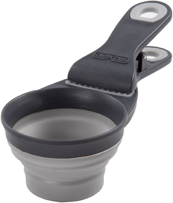 DEXAS KlipScoop 1 كوب رمادي فاتح