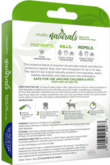 *TEVRA Vetality Naturals Flea & Tick Topical for Dogs up to 15 lbs 3pk