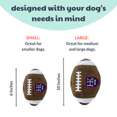 HUXLEY & KENT Dog Power Plush Football S