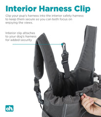 OUTWARD HOUND PupPak Dog Front Carrier Grey S