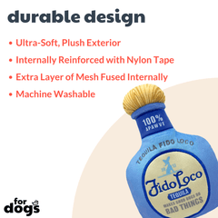 دمية كلب HUXLEY &amp; KENT القطيفة Fido Loco Tequila S