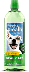 TROPICLEAN FreshBreath Dental Health Solution for Dogs 33.8oz