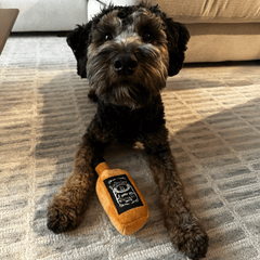 HUXLEY & KENT Dog Power Plush Bad Dog Jack's Whiskey S
