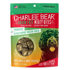 تشارلي بير - قطع لحم كبد البقر مع البطاطا الحلوة - 2.25 أونصة