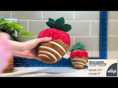 HUXLEY & KENT Dog Power Plush Choc. Strawberry S