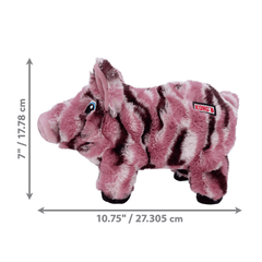 KONG Low Stuff Stripes Pig M