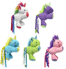 MULTIPET Unicorn Cat Toy w/Catnip 5.5"
