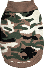 *FASHION PET Camouflage Sweater L