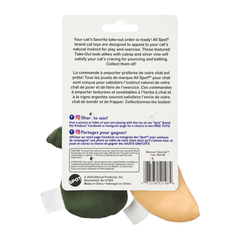 ETHICAL/SPOT Mexican Take-Out Cat Toys 2pk