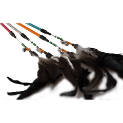 PETSPORT Kitty Feather Wand 30"