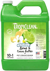 TROPICLEAN DeShedding Lime & Cocoa Butter Conditioner - Gallon