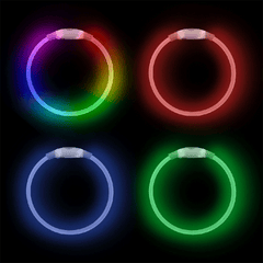 NITE IZE NiteMeow LED Safety Cat Necklace Rechargeable Disc-O Select