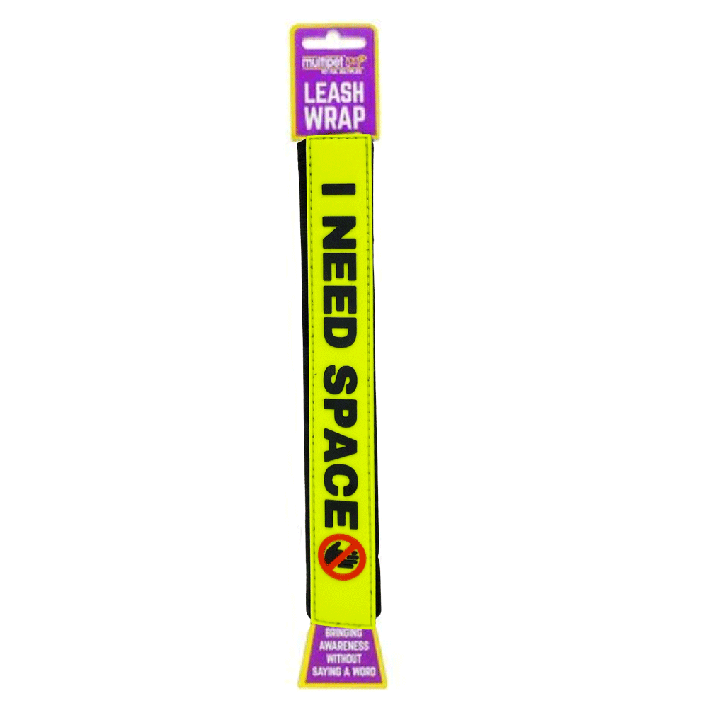 MULTIPET Leash Wrap "I Need Space"