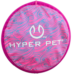 HYPER PET Flippy Flopper وردي/أزرق مموه 9 بوصات